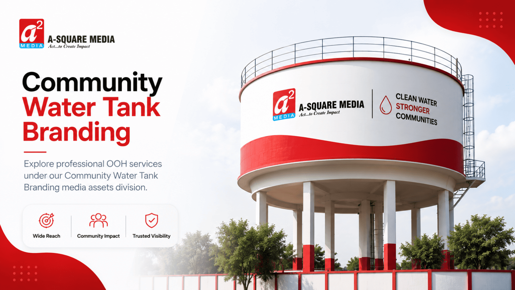 Community Water Tank Branding